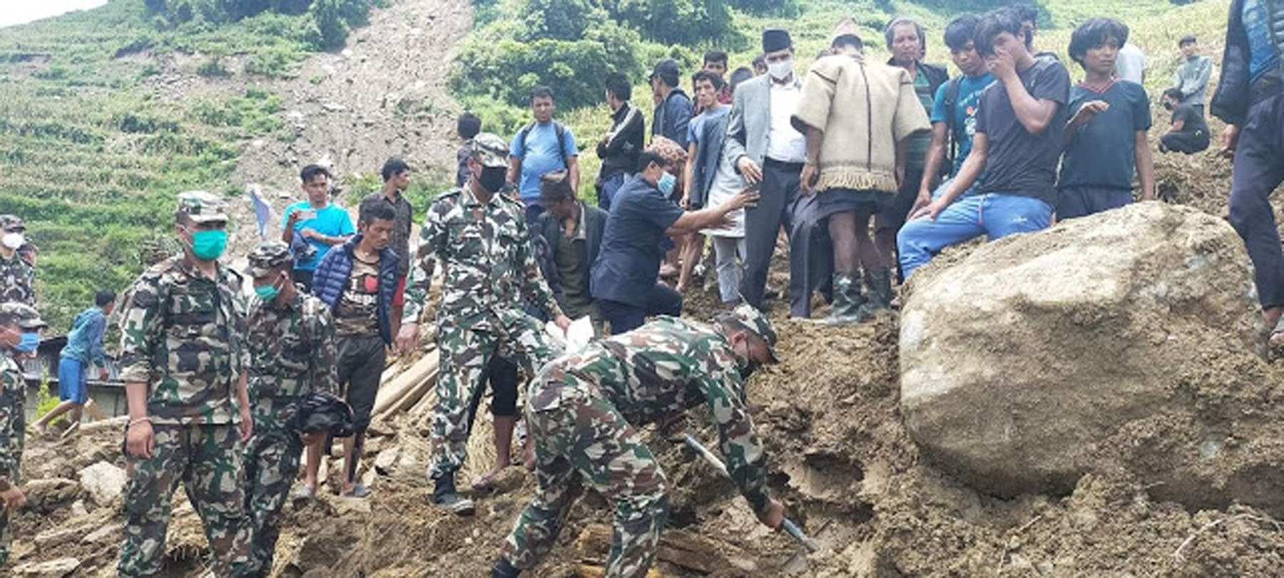 सिन्धुपाल्चोक पहिरामा बेपत्ता २६ जनाको खोजी जारी 